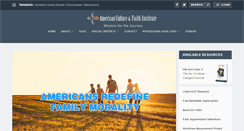 Desktop Screenshot of culturefaith.com