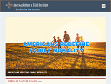 Tablet Screenshot of culturefaith.com